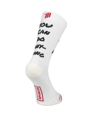 Ponožky SPORCKS THE BEST WHITE - RUNNING SOCKS